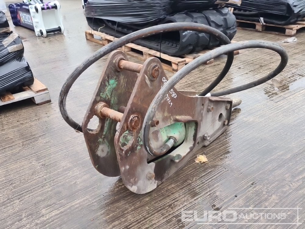 Hydraulic Breaker 45mm Pin to suit 4-6 Ton Excavator - Hydraulic hammer: picture 5 Hydraulic Breaker 45mm Pin to suit 4-6 Ton Excavator - Hydraulic hammer: picture 5