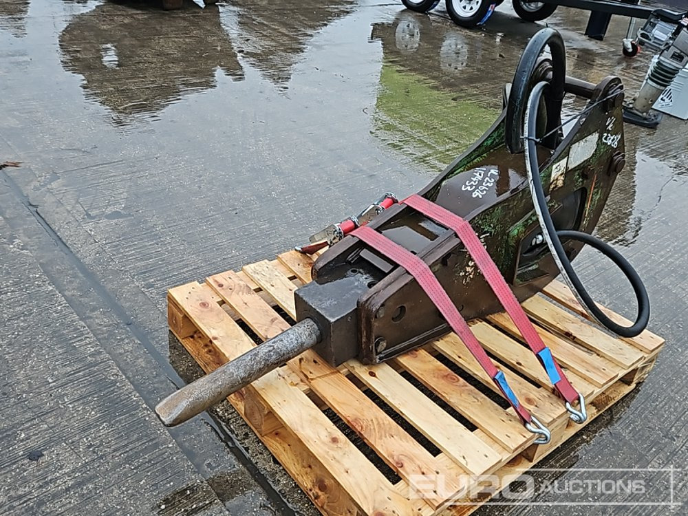 Hydraulic Breaker 45mm Pin to suit 4-6 Ton Excavator - Hydraulic hammer: picture 5 Hydraulic Breaker 45mm Pin to suit 4-6 Ton Excavator - Hydraulic hammer: picture 5