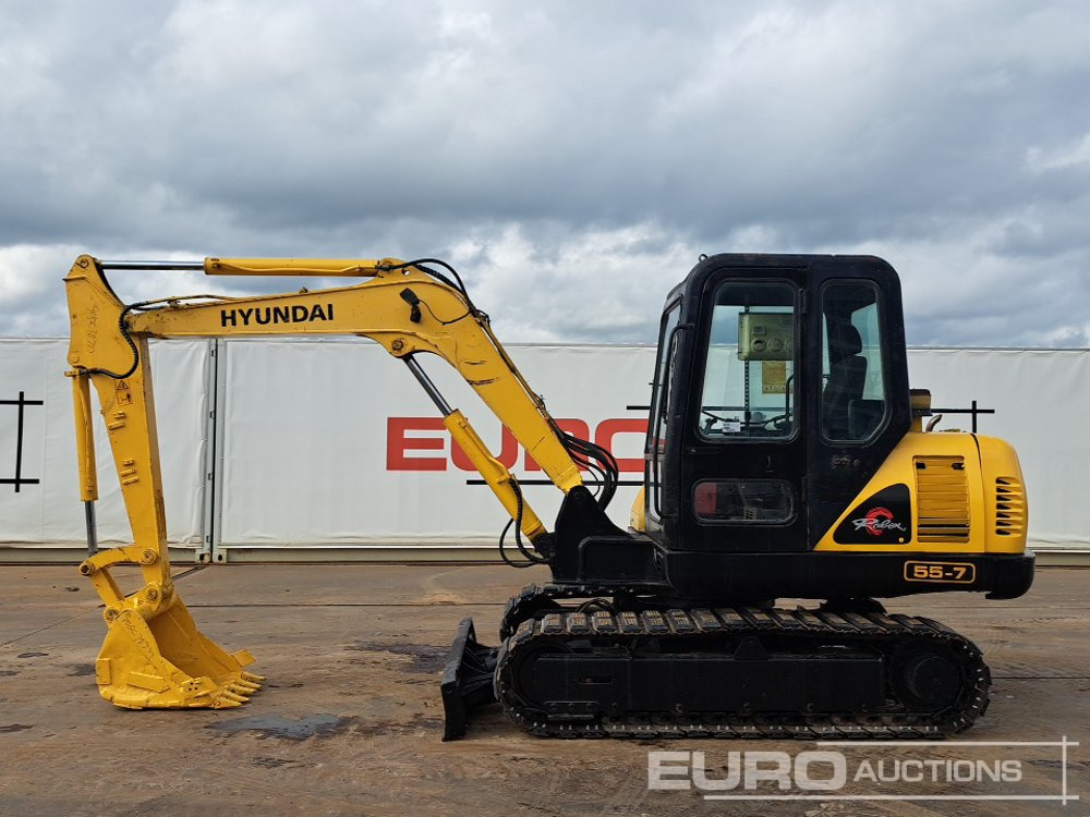 Hyundai R55-7 - Mini excavator: picture 2 Hyundai R55-7 - Mini excavator: picture 2