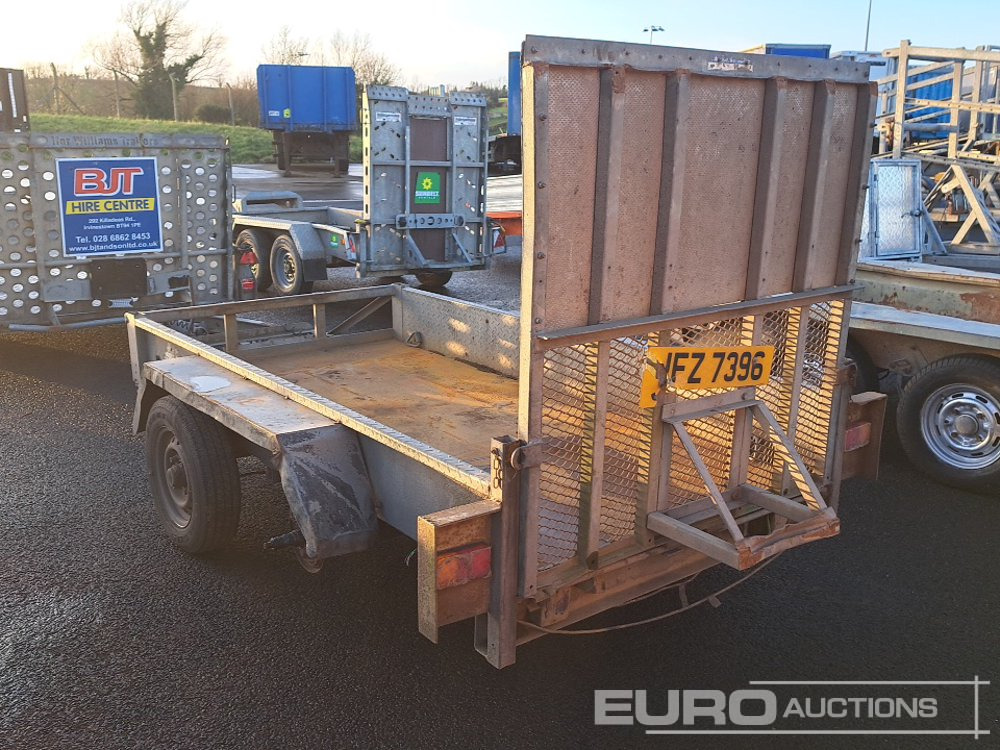 Indespension 8' x 5' Twin Axle Plant Trailer, Ramp - Plant trailer: picture 2 Indespension 8' x 5' Twin Axle Plant Trailer, Ramp - Plant trailer: picture 2