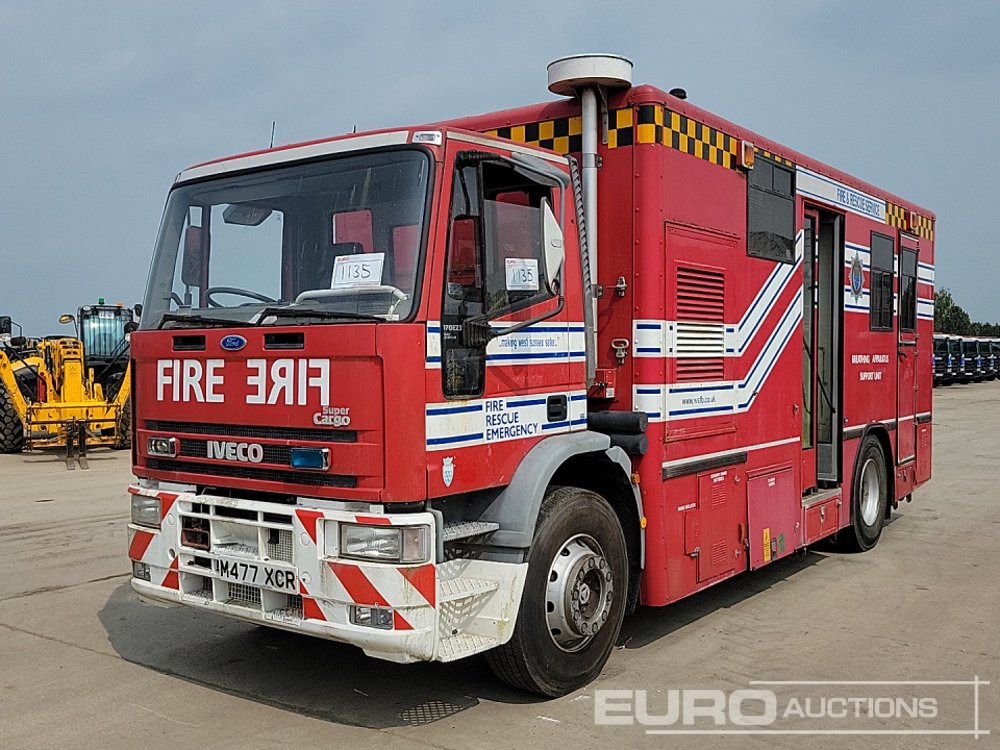 Iveco Ford Super Cargo 170E23, 4x2 Fire Unit, On Board Compressor (For Export or Breaking Use Only, Cannot Be Used within UK) (Reg Docs Are NOT Available) - Fire truck: picture 1 Iveco Ford Super Cargo 170E23, 4x2 Fire Unit, On Board Compressor (For Export or Breaking Use Only, Cannot Be Used within UK) (Reg Docs Are NOT Available) - Fire truck: picture 1