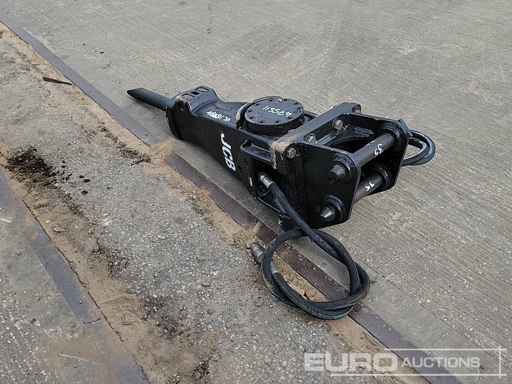 JCB Hydraulic Breaker 35mm Pin to suit Mini Excavator - Hydraulic hammer: picture 3 JCB Hydraulic Breaker 35mm Pin to suit Mini Excavator - Hydraulic hammer: picture 3