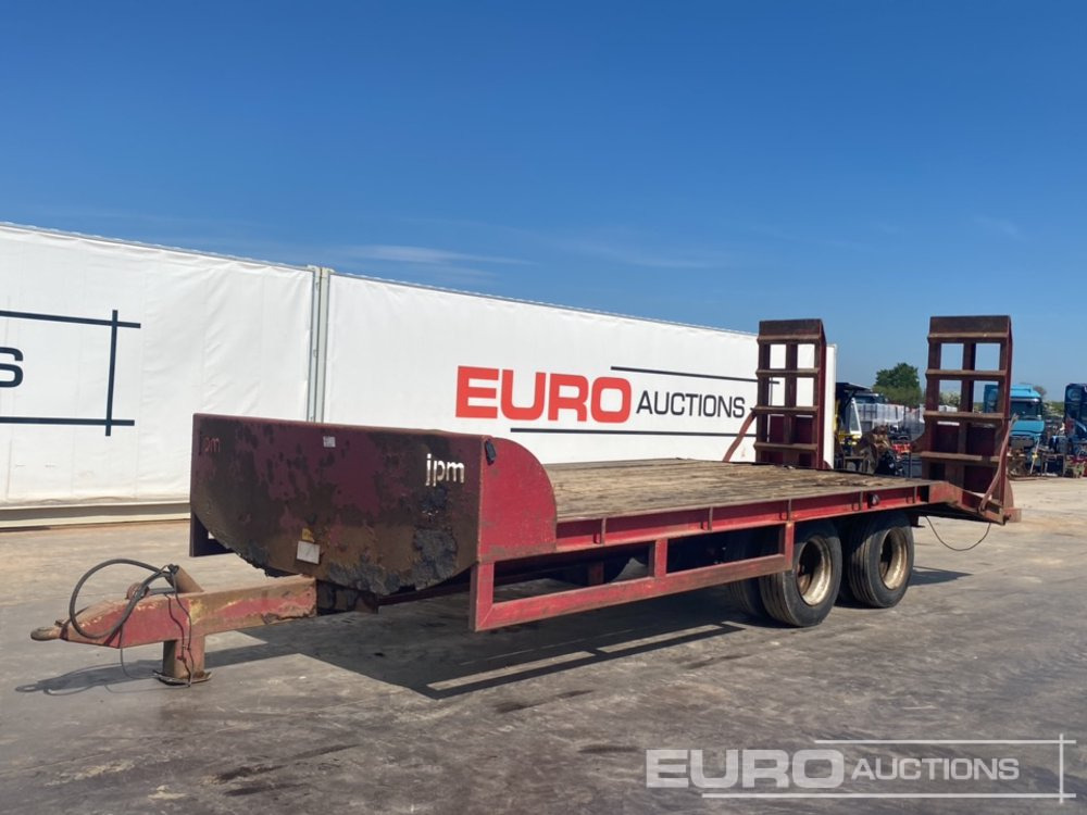 JPM Twin Axle Low Loader, Hydraulic Brakes, Ramps - Farm trailer: picture 1 JPM Twin Axle Low Loader, Hydraulic Brakes, Ramps - Farm trailer: picture 1