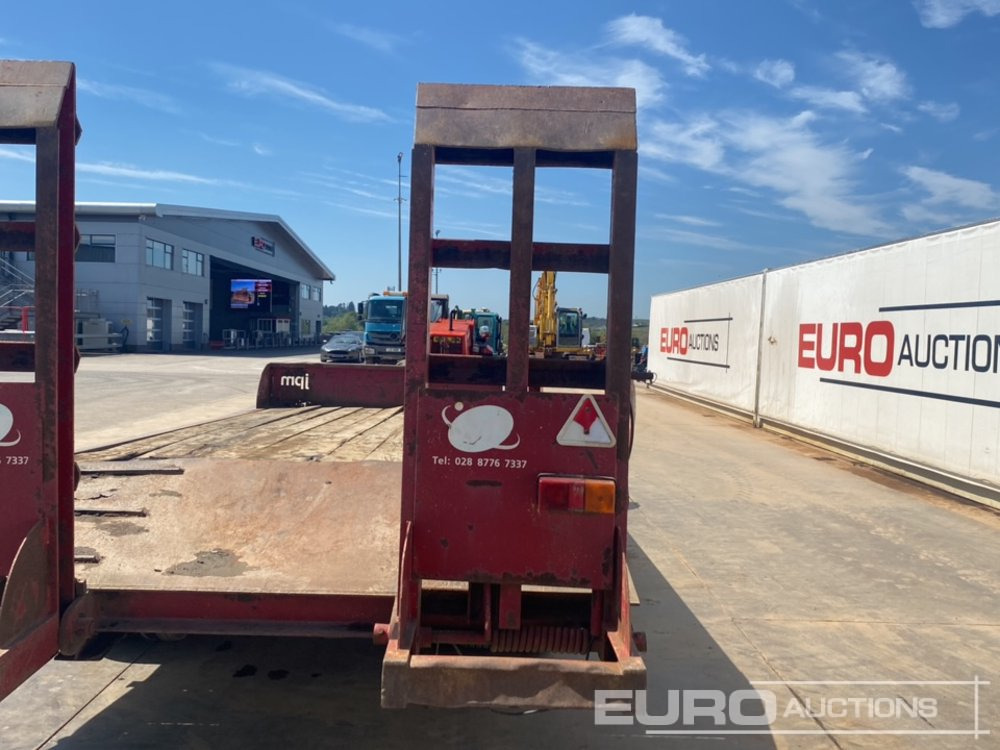 Farm trailer JPM Twin Axle Low Loader, Hydraulic Brakes, Ramps: picture 12