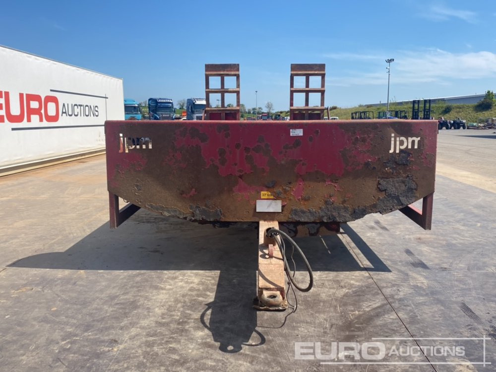 Farm trailer JPM Twin Axle Low Loader, Hydraulic Brakes, Ramps: picture 7
