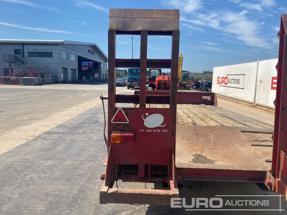 Farm trailer JPM Twin Axle Low Loader, Hydraulic Brakes, Ramps: picture 11