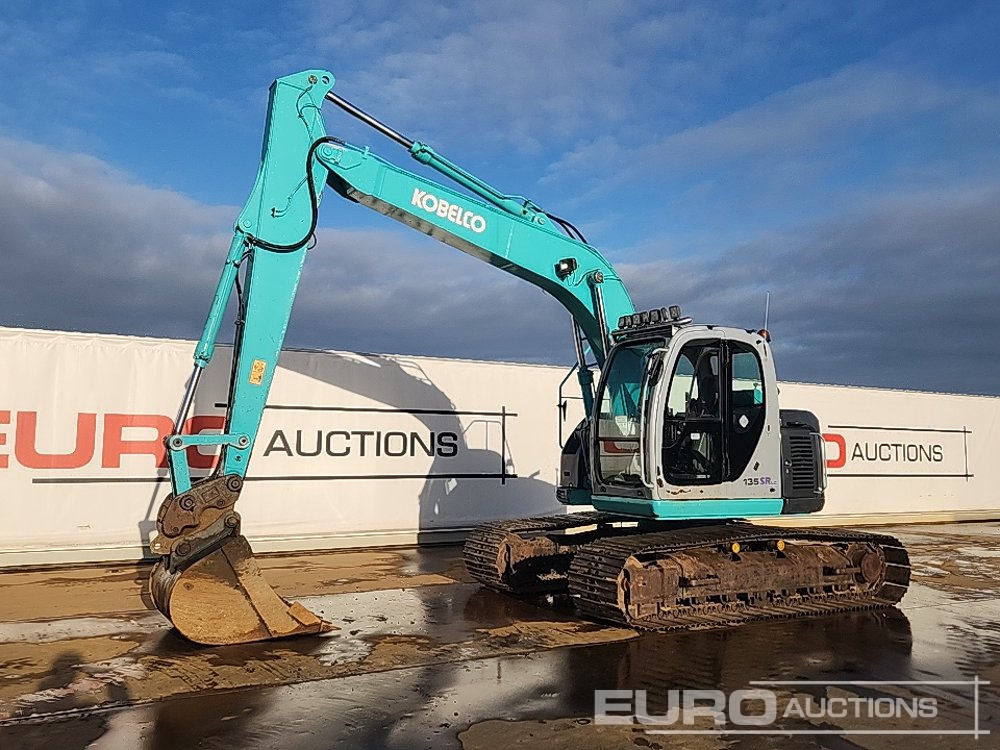 Kobelco SK135SRLC - Crawler excavator: picture 1 Kobelco SK135SRLC - Crawler excavator: picture 1