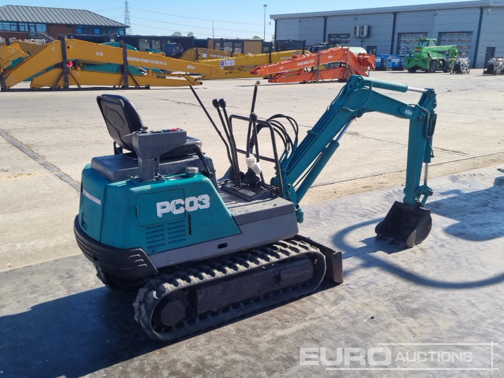 Komatsu PC03-1 - Mini excavator: picture 5 Komatsu PC03-1 - Mini excavator: picture 5