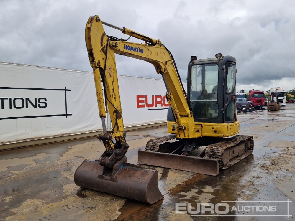 Komatsu PC55MR - Mini excavator: picture 1 Komatsu PC55MR - Mini excavator: picture 1