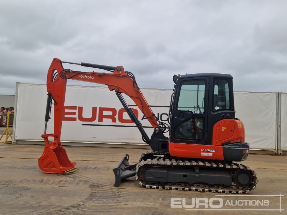 Kubota KX165-5 - Mini excavator: picture 2 Kubota KX165-5 - Mini excavator: picture 2