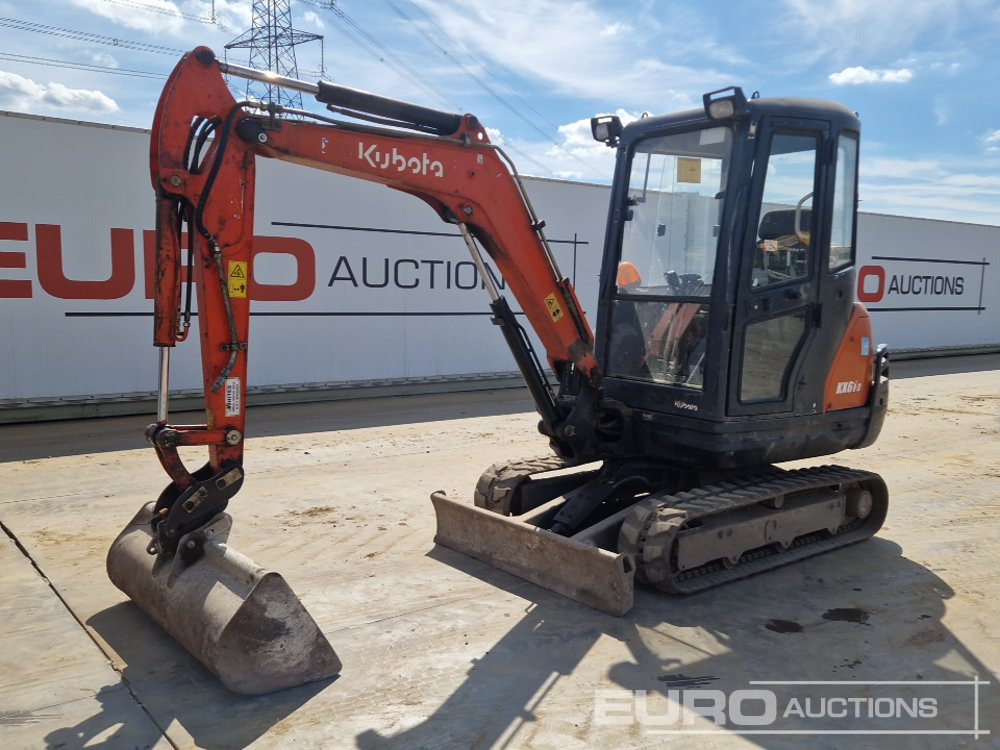 Kubota KX61-3 - Mini excavator: picture 1 Kubota KX61-3 - Mini excavator: picture 1