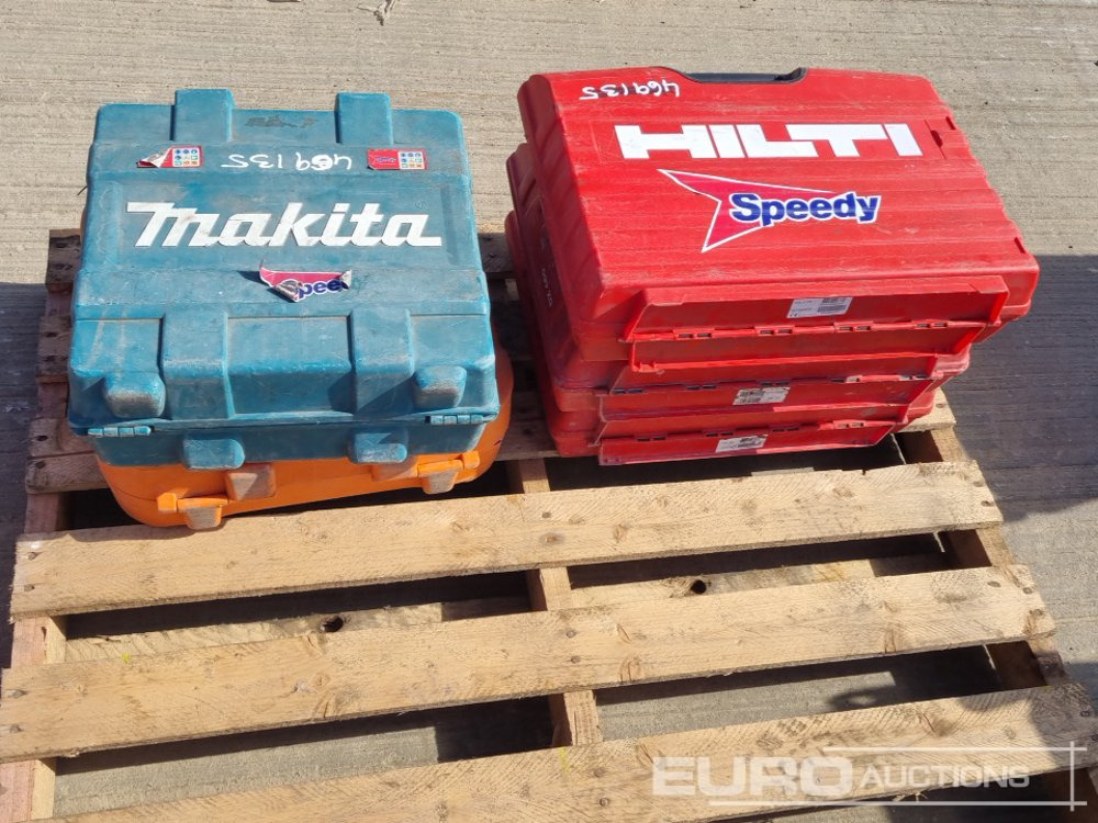 Makita DC10WA Battery Nail Gun, Battery & Charger, Paslode Impulse 30 Battery Nail Gun, Hilti Battery Nail Gun (3 of) - Construction equipment: picture 2 Makita DC10WA Battery Nail Gun, Battery & Charger, Paslode Impulse 30 Battery Nail Gun, Hilti Battery Nail Gun (3 of) - Construction equipment: picture 2