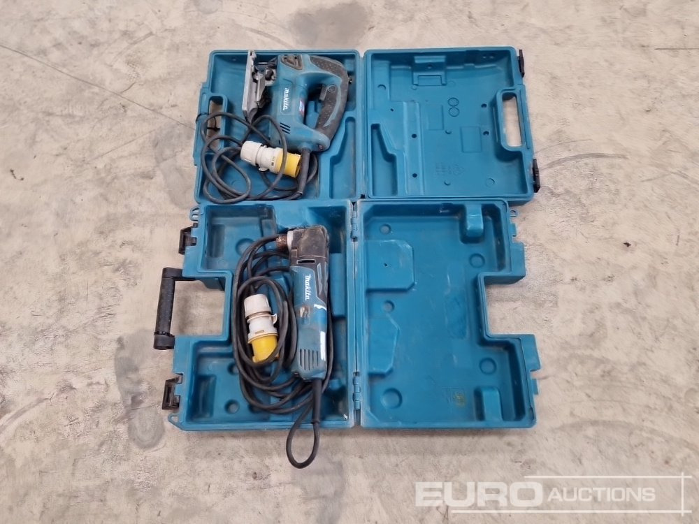 Makita TM3010C 110 Volt Multi Tool, Makita 4550CT 110 Volt Jigsaw (2 of) - Construction equipment: picture 2 Makita TM3010C 110 Volt Multi Tool, Makita 4550CT 110 Volt Jigsaw (2 of) - Construction equipment: picture 2