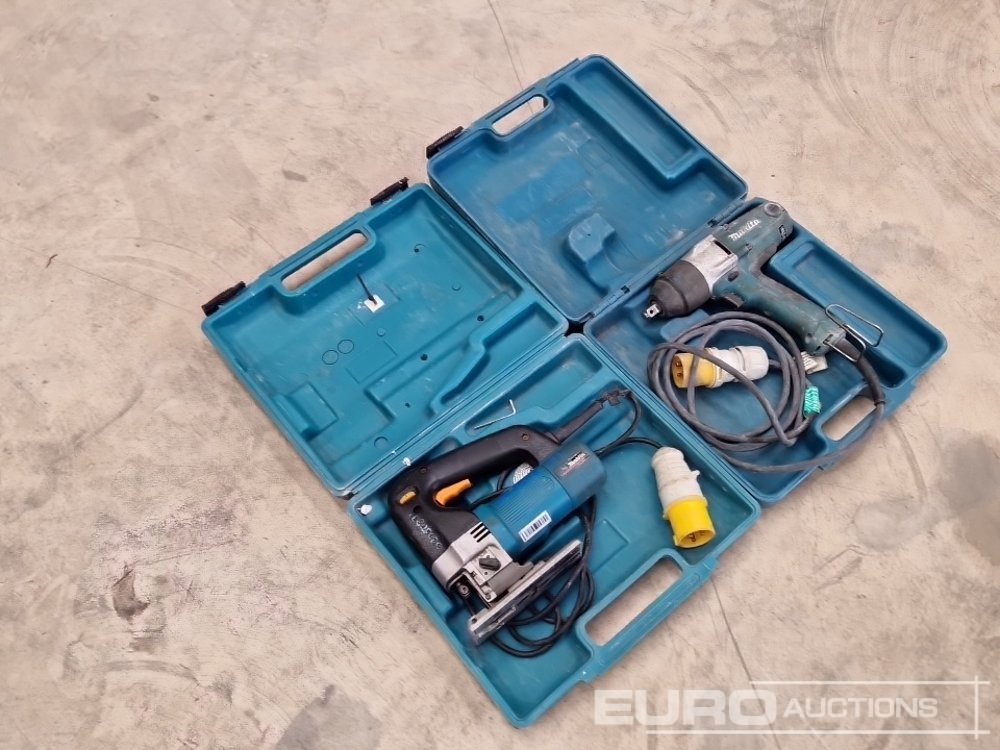 Makita TW020 110 Volt Impact Wrench, Makita 4304 110 Volt Jigsaw (2 of) - Construction equipment: picture 4 Makita TW020 110 Volt Impact Wrench, Makita 4304 110 Volt Jigsaw (2 of) - Construction equipment: picture 4