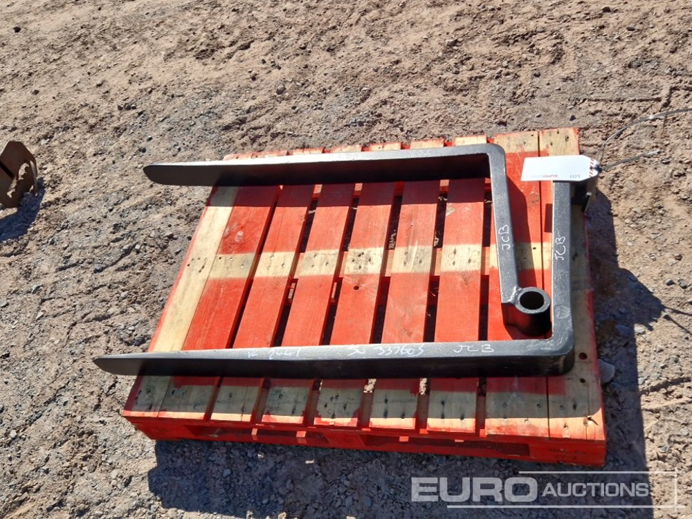Pallet Forks to suit JCB Telehandler - Material handling equipment: picture 2 Pallet Forks to suit JCB Telehandler - Material handling equipment: picture 2