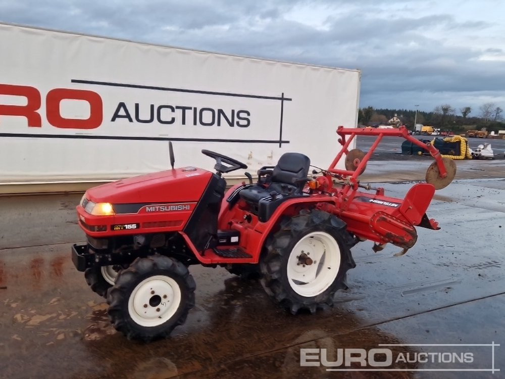 Mitsubishi MT155 - Compact tractor: picture 1 Mitsubishi MT155 - Compact tractor: picture 1