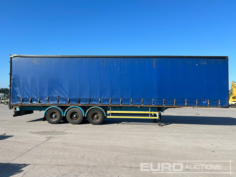 Montracon 45' Tri Axle Curtainsider Trailer, BPW Axles - Curtainsider semi-trailer: picture 5 Montracon 45' Tri Axle Curtainsider Trailer, BPW Axles - Curtainsider semi-trailer: picture 5