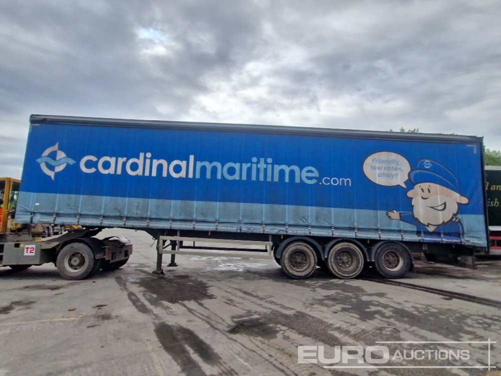 Montracon Tri Axle Curtainsider Trailer - Curtainsider semi-trailer: picture 2 Montracon Tri Axle Curtainsider Trailer - Curtainsider semi-trailer: picture 2