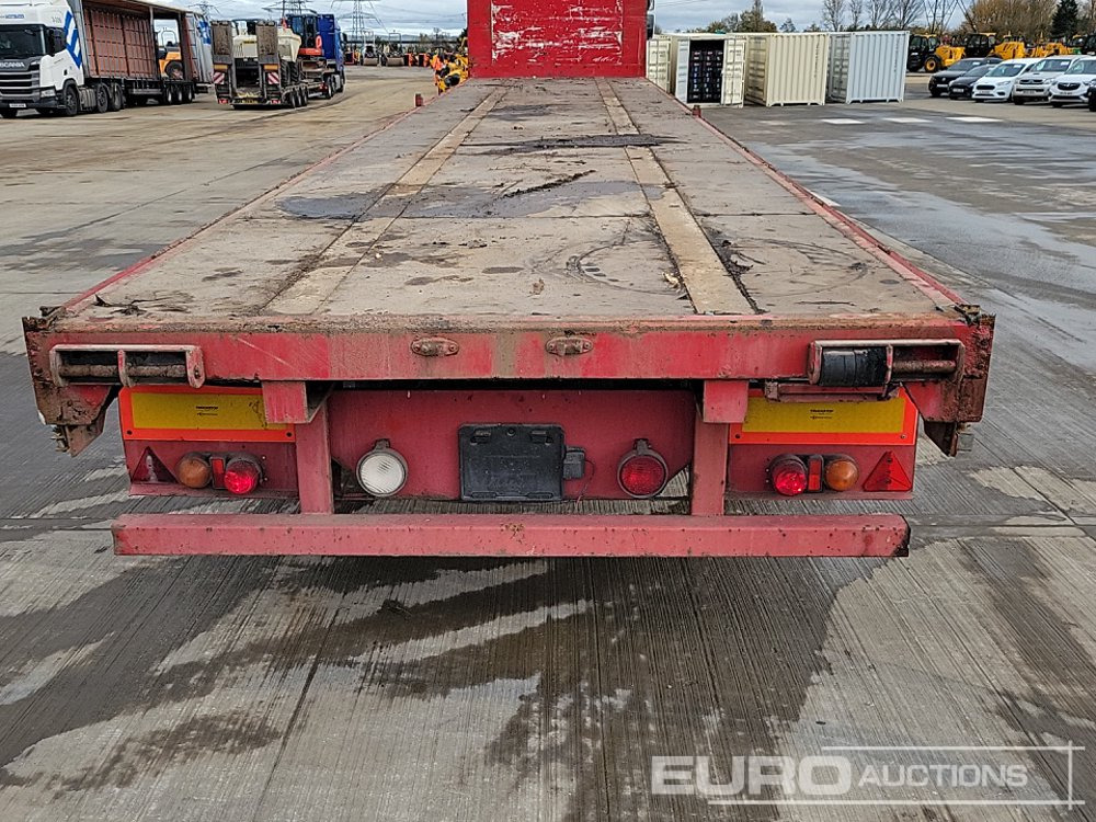 Montracon Tri Axle Flat Bed Trailer - Dropside/ Flatbed semi-trailer: picture 4 Montracon Tri Axle Flat Bed Trailer - Dropside/ Flatbed semi-trailer: picture 4