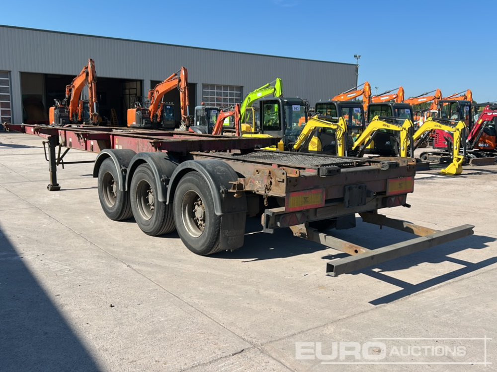 Montracon Tri-Axle Skelly Trailer - Container transporter/ Swap body semi-trailer: picture 3 Montracon Tri-Axle Skelly Trailer - Container transporter/ Swap body semi-trailer: picture 3