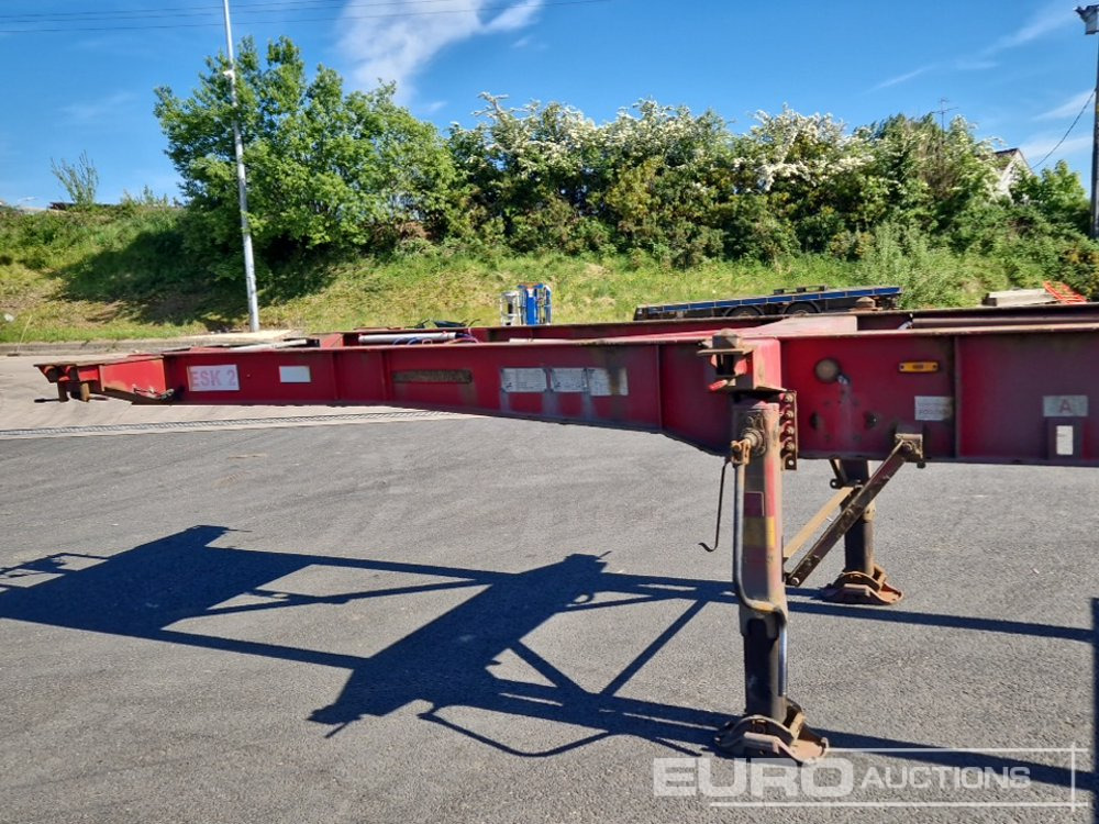 Montracon Tri-Axle Skelly Trailer - Container transporter/ Swap body semi-trailer: picture 2 Montracon Tri-Axle Skelly Trailer - Container transporter/ Swap body semi-trailer: picture 2