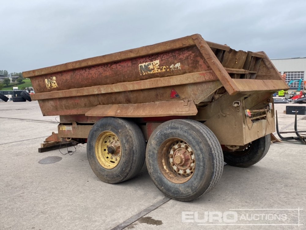 NC 14 Ton Twin Axle Dump Trailer, Sprung Drawbar, Tail Door - Farm trailer: picture 3 NC 14 Ton Twin Axle Dump Trailer, Sprung Drawbar, Tail Door - Farm trailer: picture 3
