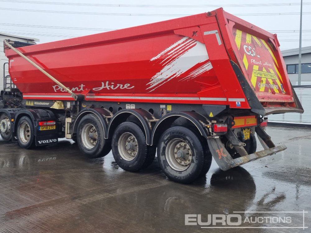 2020 Kassbohrer Tri Axle Tipping Trailer, Easy Sheet, Lift Axle - Other machinery: picture 3 2020 Kassbohrer Tri Axle Tipping Trailer, Easy Sheet, Lift Axle - Other machinery: picture 3