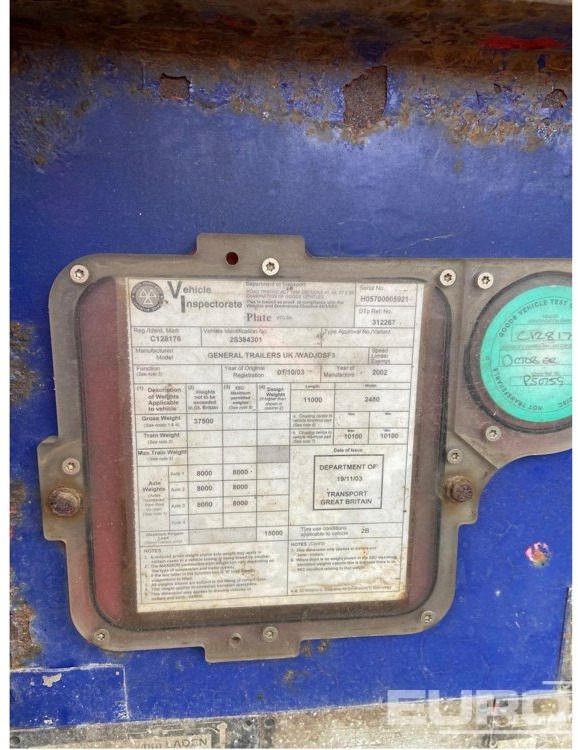 Freuhauf Tri Axle Aluminium Bulker Trailer - Other machinery: picture 5 Freuhauf Tri Axle Aluminium Bulker Trailer - Other machinery: picture 5