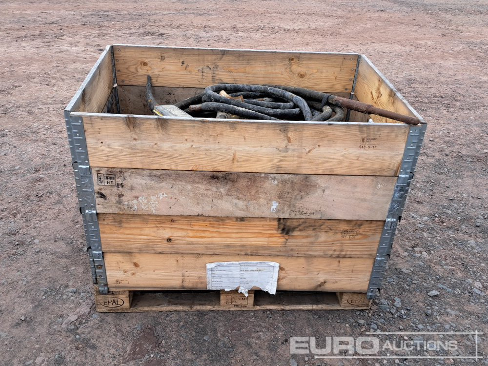 Pallet of Concrete Vibrating Pokers - Asphalt machine: picture 2 Pallet of Concrete Vibrating Pokers - Asphalt machine: picture 2