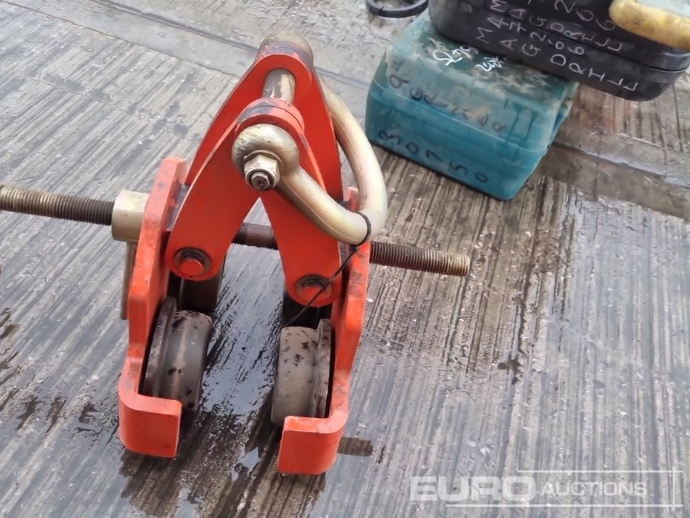 Construction equipment Radio Cable Detector (5 of), Bosch 110Volt Grinder, Bohrmaster 110Volt Mag Drill, Spitfire P370 Nail Gun, Paslode IM350+ Battery Nail Gun, Tiger APT-0600 6 Ton Adjustable Trolley: picture 12