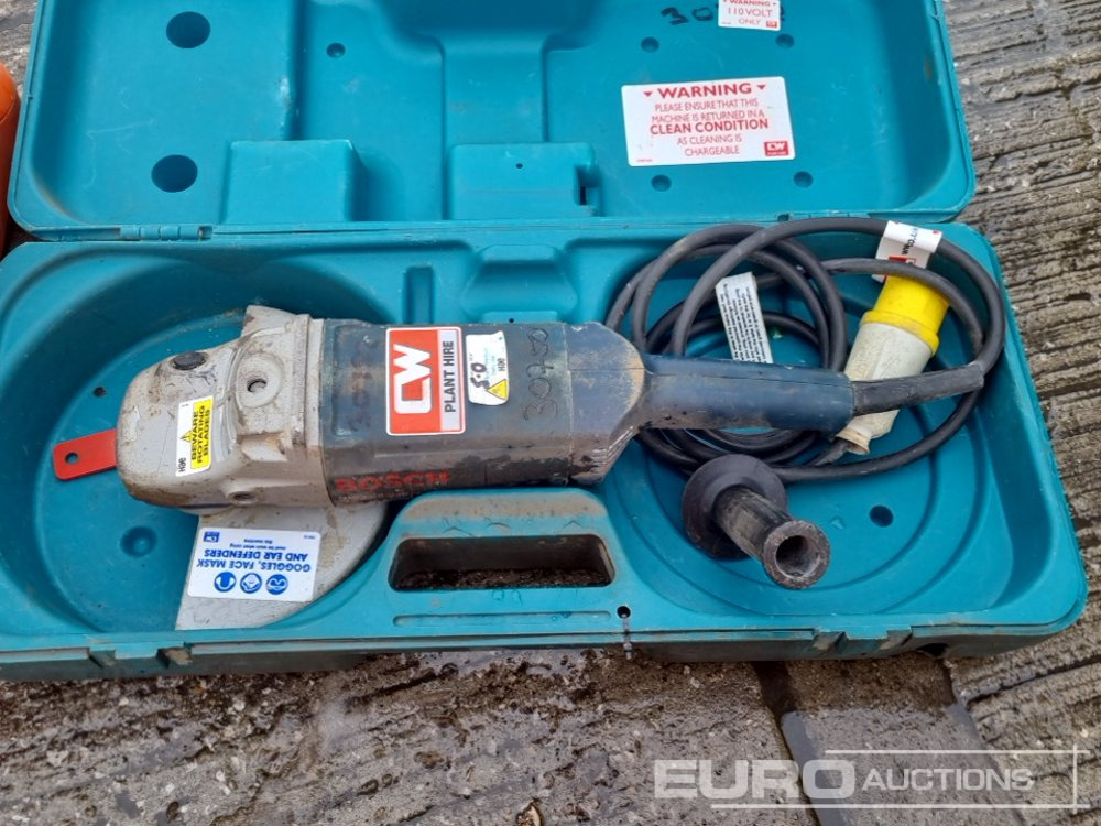 Construction equipment Radio Cable Detector (5 of), Bosch 110Volt Grinder, Bohrmaster 110Volt Mag Drill, Spitfire P370 Nail Gun, Paslode IM350+ Battery Nail Gun, Tiger APT-0600 6 Ton Adjustable Trolley: picture 29