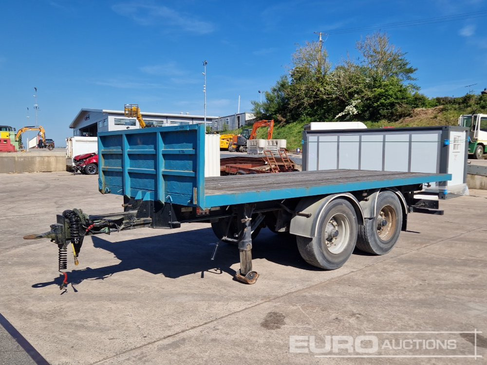 SDC 19' Twin Axle Drag Trailer, BPW Axles - Dropside/ Flatbed semi-trailer: picture 1 SDC 19' Twin Axle Drag Trailer, BPW Axles - Dropside/ Flatbed semi-trailer: picture 1