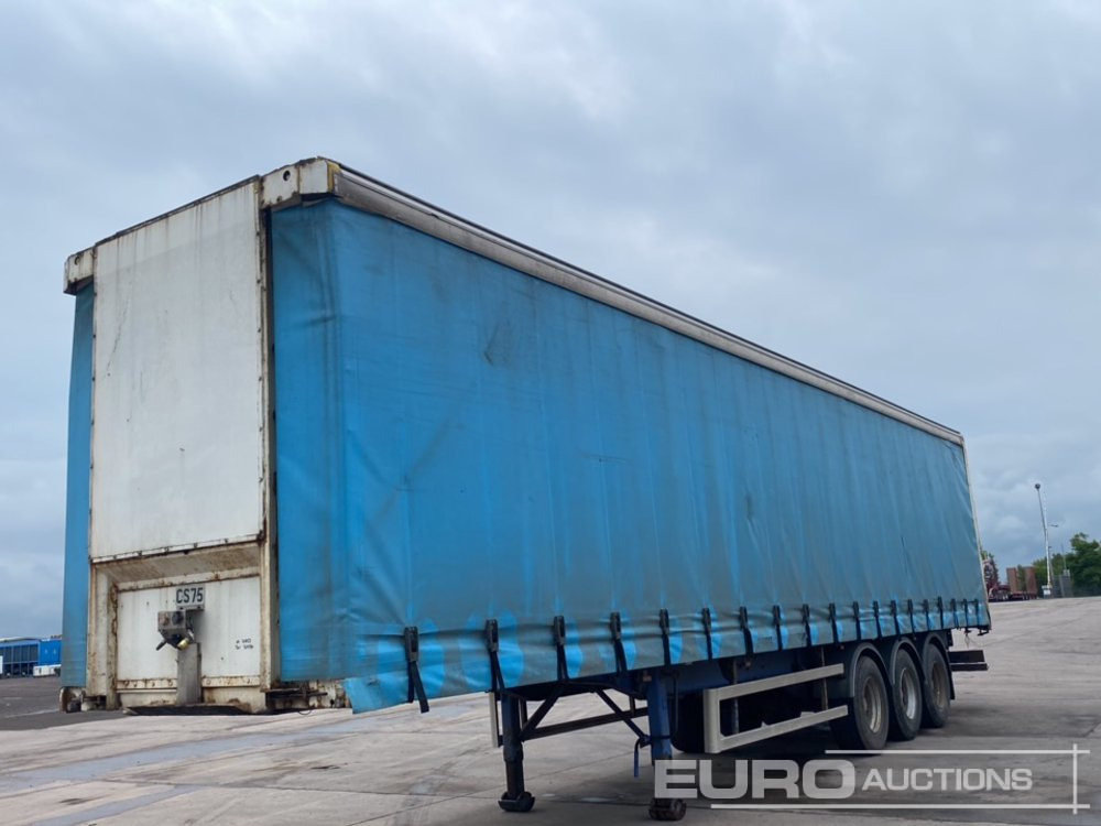 SDC 45' Tri Axle Curtainsider Trailer (Chassis Issues) - Curtainsider semi-trailer: picture 1 SDC 45' Tri Axle Curtainsider Trailer (Chassis Issues) - Curtainsider semi-trailer: picture 1