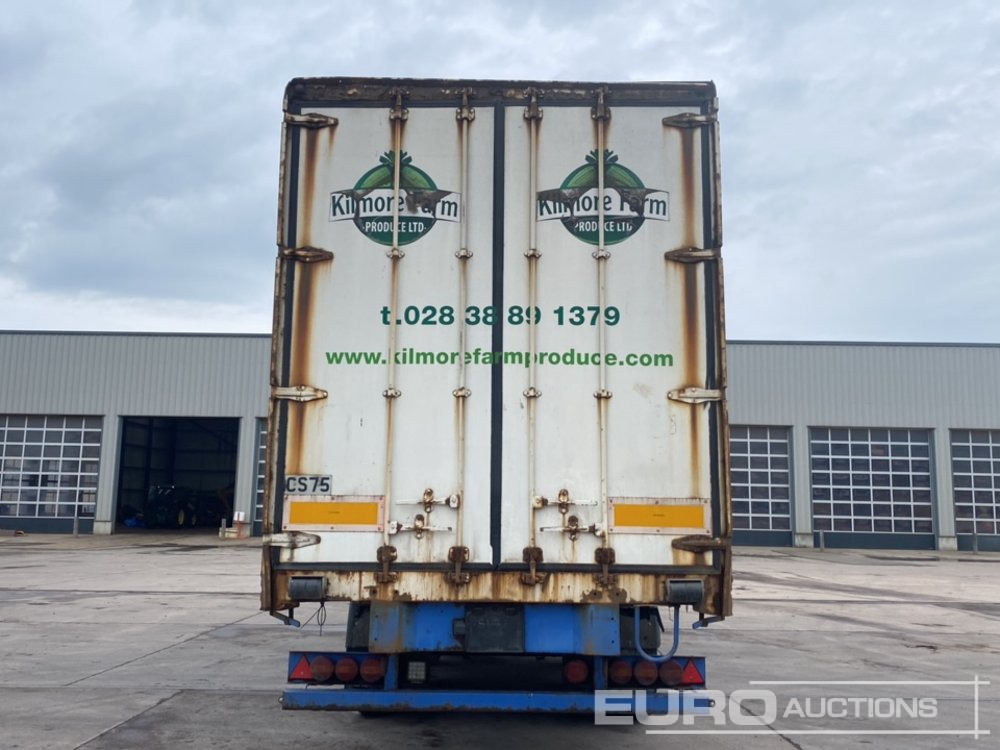 SDC 45' Tri Axle Curtainsider Trailer (Chassis Issues) - Curtainsider semi-trailer: picture 4 SDC 45' Tri Axle Curtainsider Trailer (Chassis Issues) - Curtainsider semi-trailer: picture 4