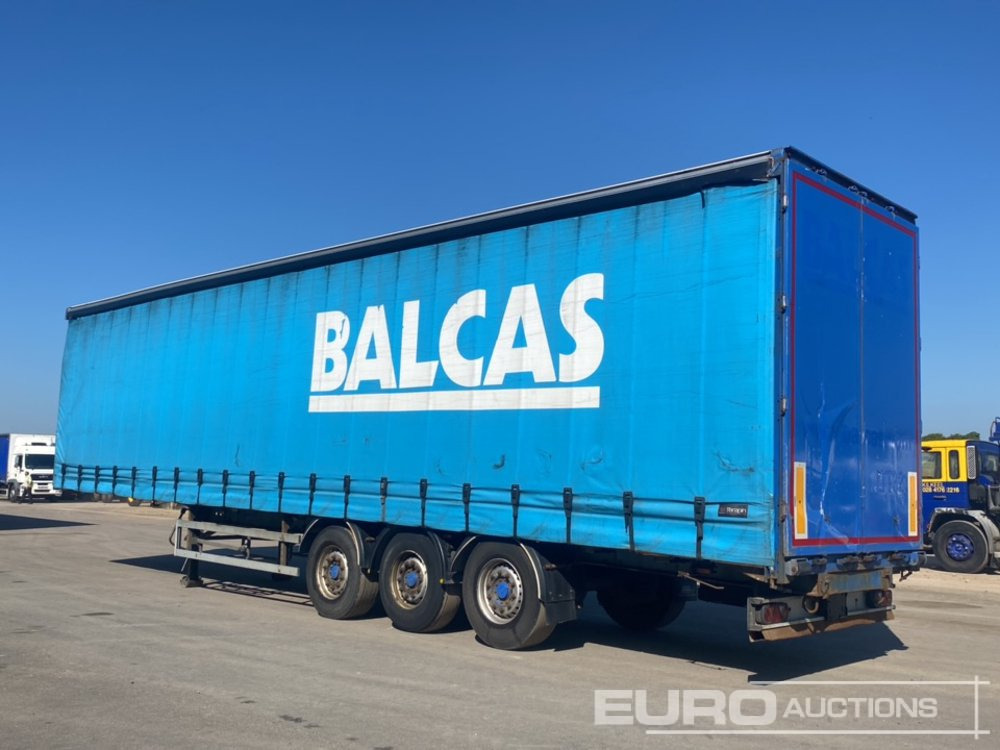 SDC 45' Tri Axle Curtainsider Trailer - Curtainsider semi-trailer: picture 3 SDC 45' Tri Axle Curtainsider Trailer - Curtainsider semi-trailer: picture 3
