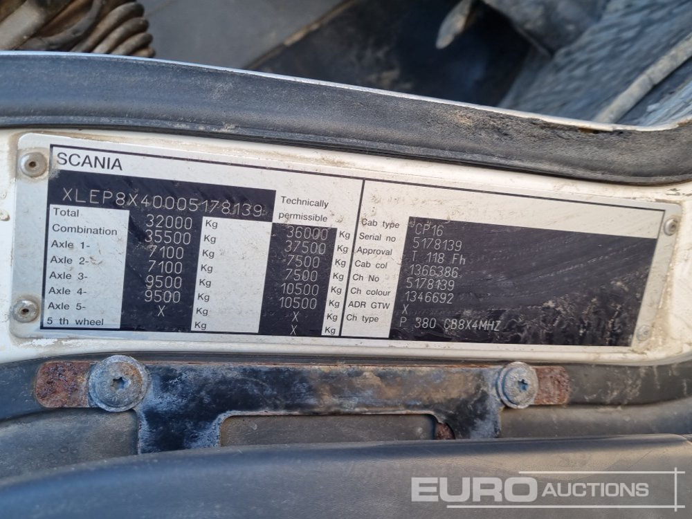 Tipper Scania P380: picture 36