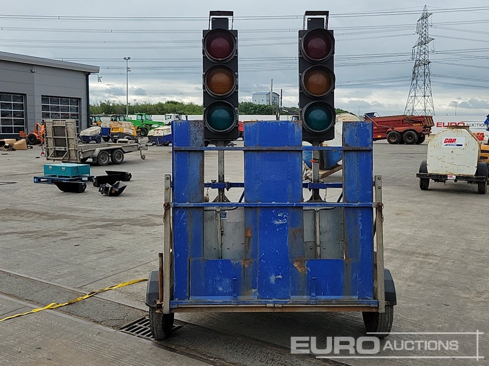 Single Axle Trailer, 2 Way Traffic Light System - Plant trailer: picture 4 Single Axle Trailer, 2 Way Traffic Light System - Plant trailer: picture 4