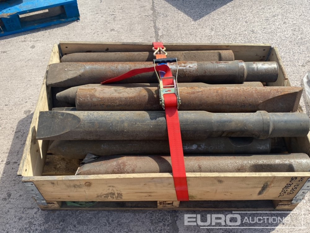 Pallet of Chisels to suit Breaker - Spare parts: picture 2 Pallet of Chisels to suit Breaker - Spare parts: picture 2