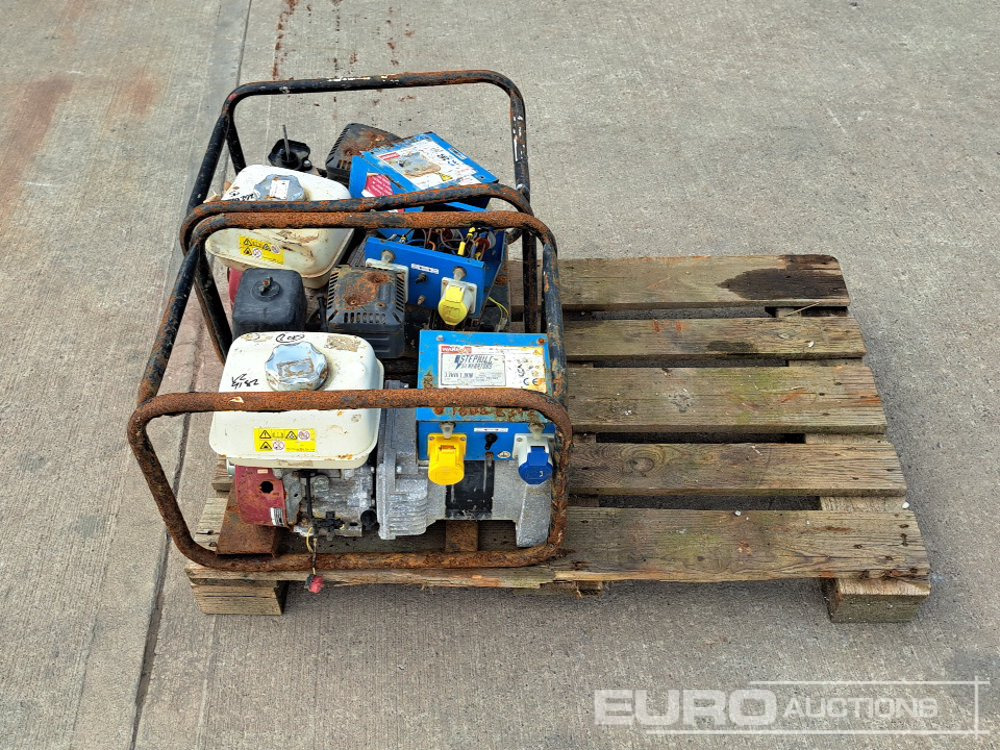 Stephill 2.7Kva Petrol Generator, Honda Engine (2 of) (Spares) - Generator set: picture 2 Stephill 2.7Kva Petrol Generator, Honda Engine (2 of) (Spares) - Generator set: picture 2