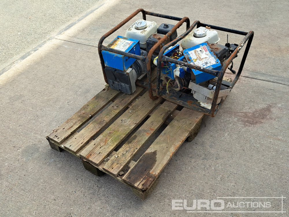 Stephill 2.7Kva Petrol Generator, Honda Engine (2 of) (Spares) - Generator set: picture 5 Stephill 2.7Kva Petrol Generator, Honda Engine (2 of) (Spares) - Generator set: picture 5