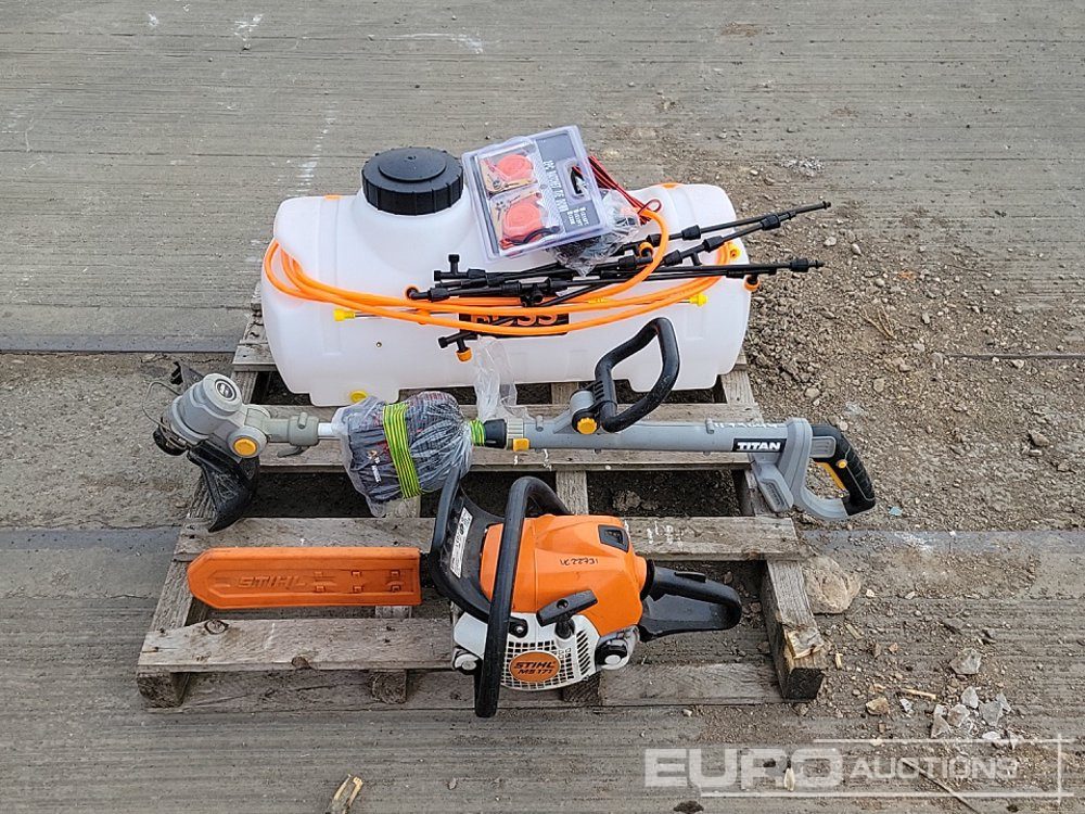 Stihl MS171 Petrol Chainsaw, Boss Sprayer, Titin Battery Strimmer - Construction equipment: picture 2 Stihl MS171 Petrol Chainsaw, Boss Sprayer, Titin Battery Strimmer - Construction equipment: picture 2