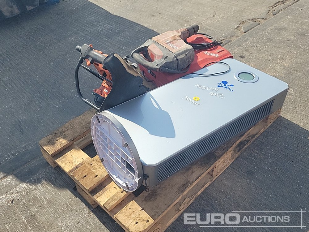 Stihl Petrol Auger Drive Unit, Hilti 110Volt Handheld Breaker (2 of), Airxpro 240Volt Air Purifier - Construction equipment: picture 5 Stihl Petrol Auger Drive Unit, Hilti 110Volt Handheld Breaker (2 of), Airxpro 240Volt Air Purifier - Construction equipment: picture 5