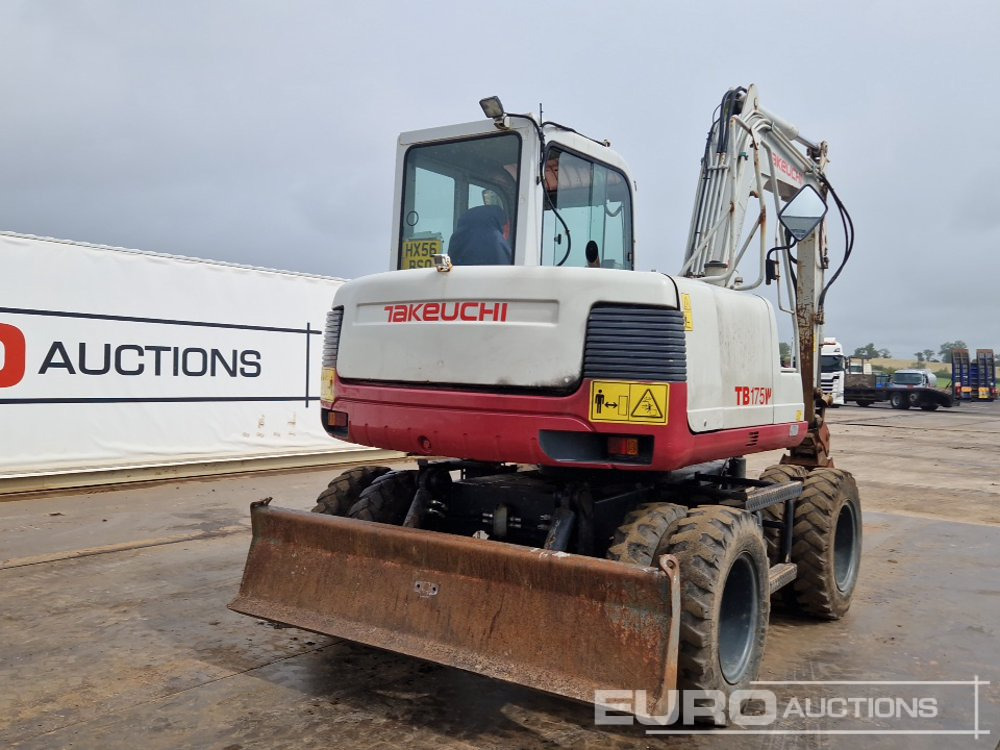 Takeuchi TB175W - Wheel excavator: picture 5 Takeuchi TB175W - Wheel excavator: picture 5