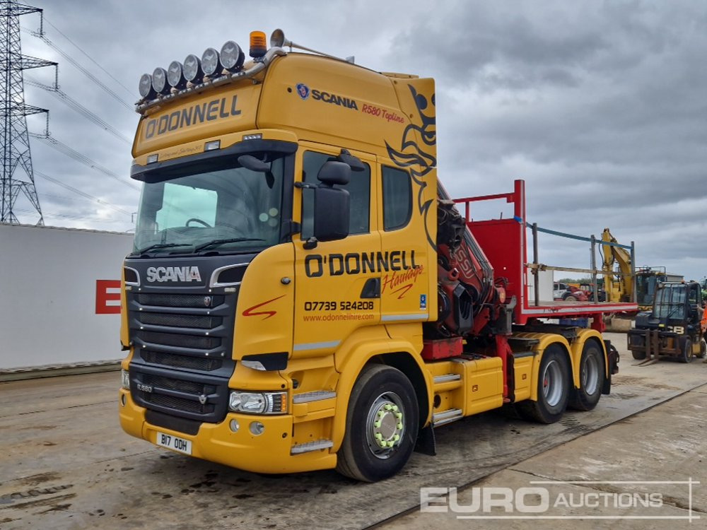 2017 Scania R580 V8 - Tractor unit: picture 1 2017 Scania R580 V8 - Tractor unit: picture 1