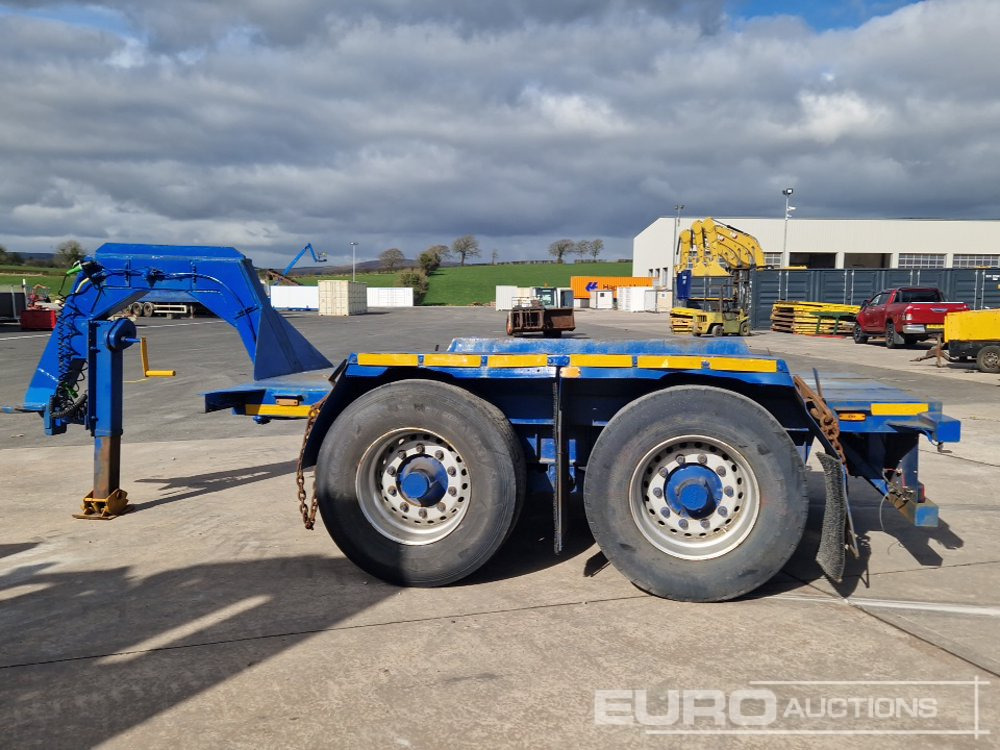 Cloudwell Twin Axle Swan Neck Skip Trailer - Trailer: picture 2 Cloudwell Twin Axle Swan Neck Skip Trailer - Trailer: picture 2
