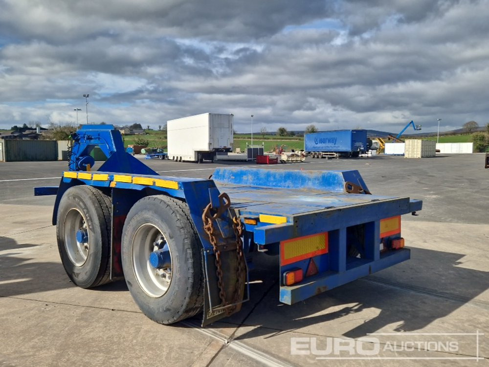 Cloudwell Twin Axle Swan Neck Skip Trailer - Trailer: picture 3 Cloudwell Twin Axle Swan Neck Skip Trailer - Trailer: picture 3