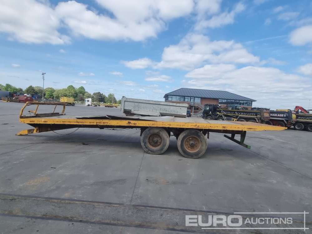 Twin Axle Draw Bar Flatbed Trailer, Air Brakes - Farm trailer: picture 2 Twin Axle Draw Bar Flatbed Trailer, Air Brakes - Farm trailer: picture 2