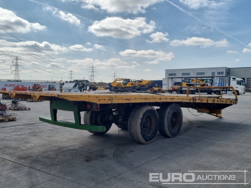Twin Axle Draw Bar Flatbed Trailer, Air Brakes - Farm trailer: picture 5 Twin Axle Draw Bar Flatbed Trailer, Air Brakes - Farm trailer: picture 5