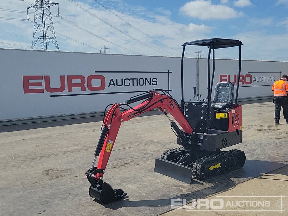 Unused 2024 JPC HT12 - Mini excavator: picture 1 Unused 2024 JPC HT12 - Mini excavator: picture 1
