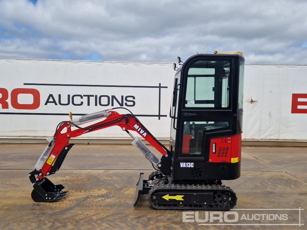Unused 2024 Miva VA13C - Mini excavator: picture 2 Unused 2024 Miva VA13C - Mini excavator: picture 2